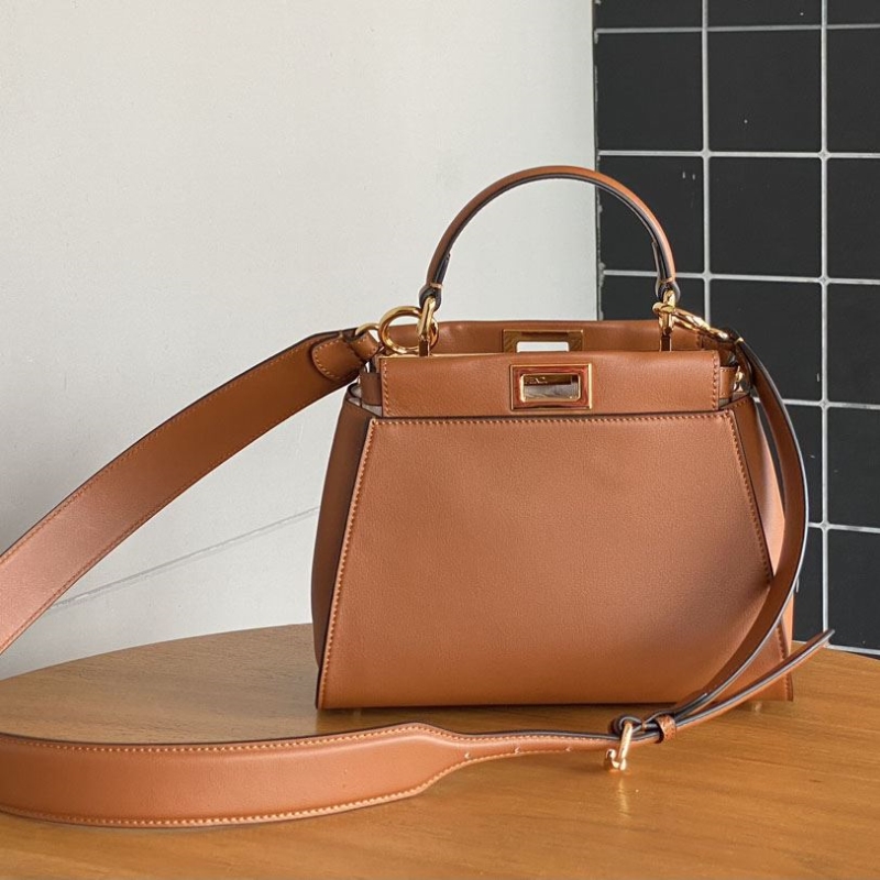 F**di top handle bags